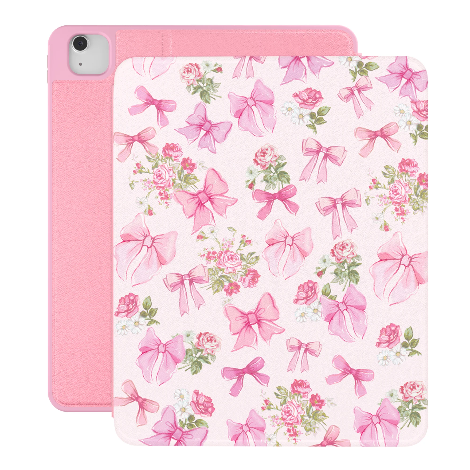 Posie Pink Bow iPad Case - Image 19