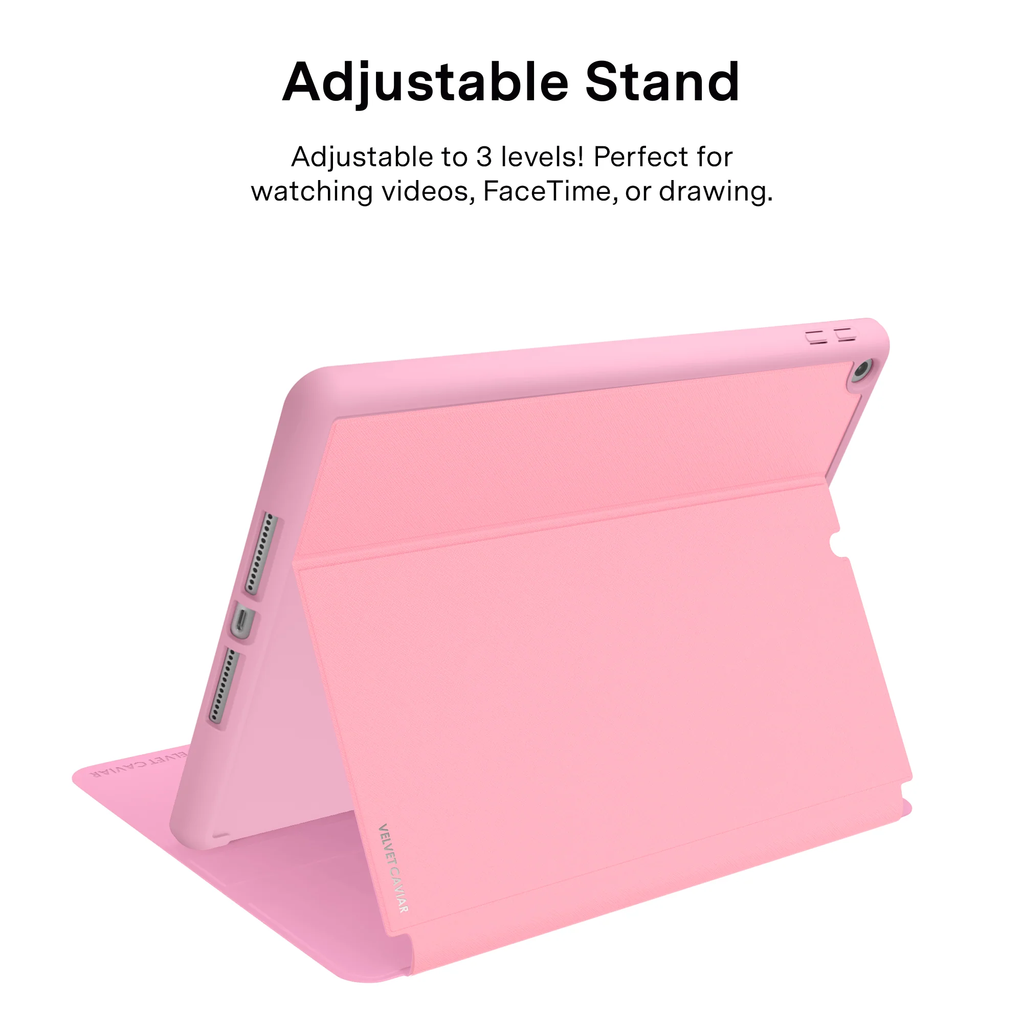 Posie Pink Bow iPad Case - Image 2