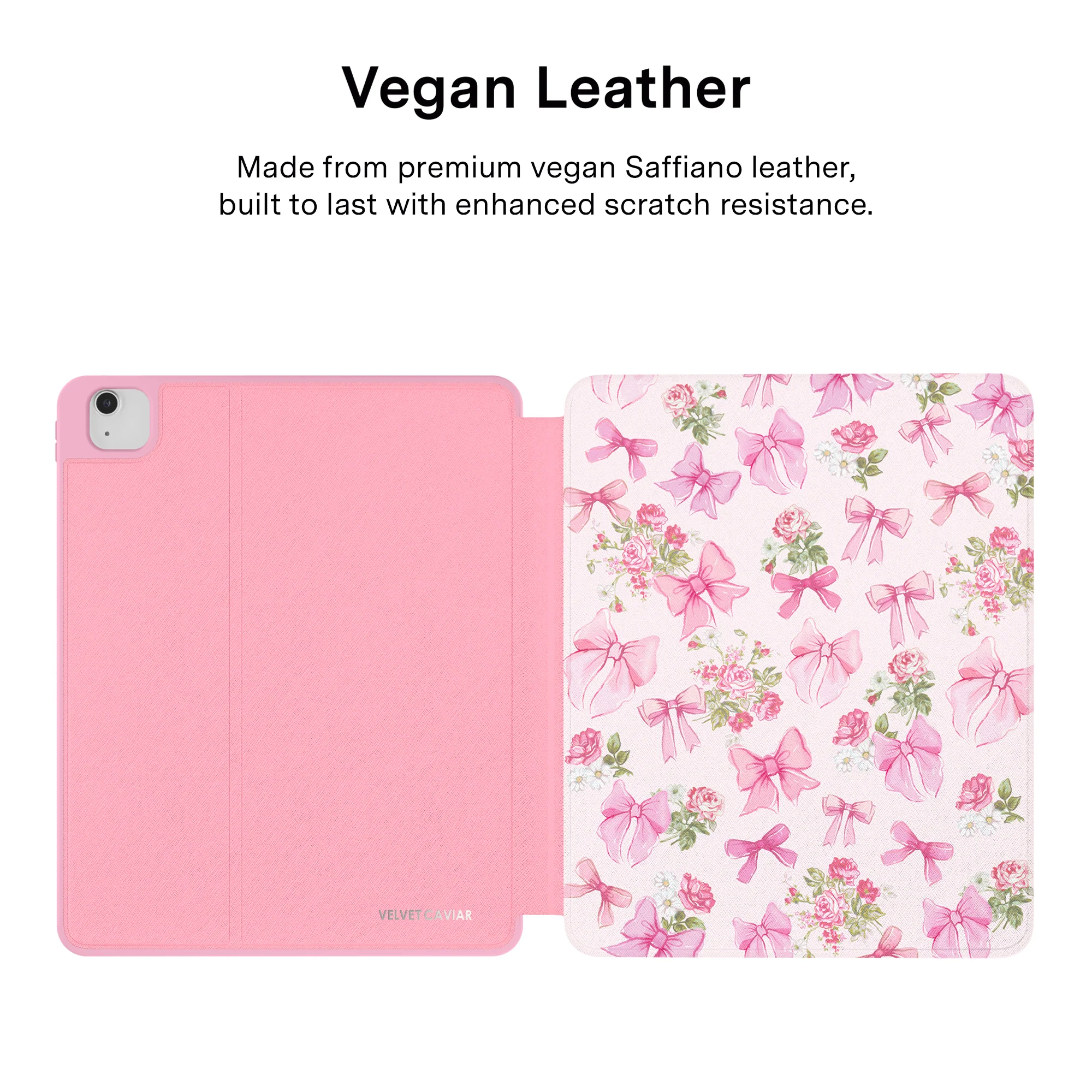 Posie Pink Bow iPad Case - Image 22