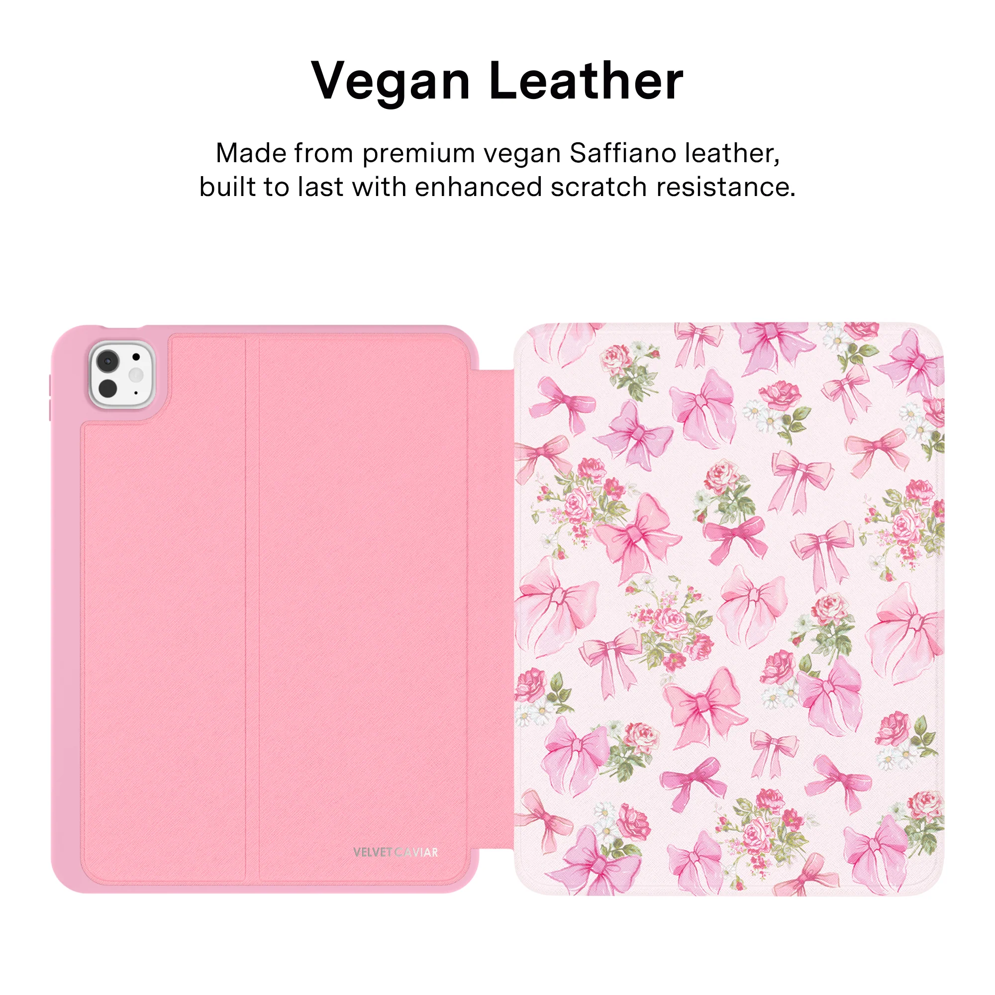 Posie Pink Bow iPad Case - Image 28