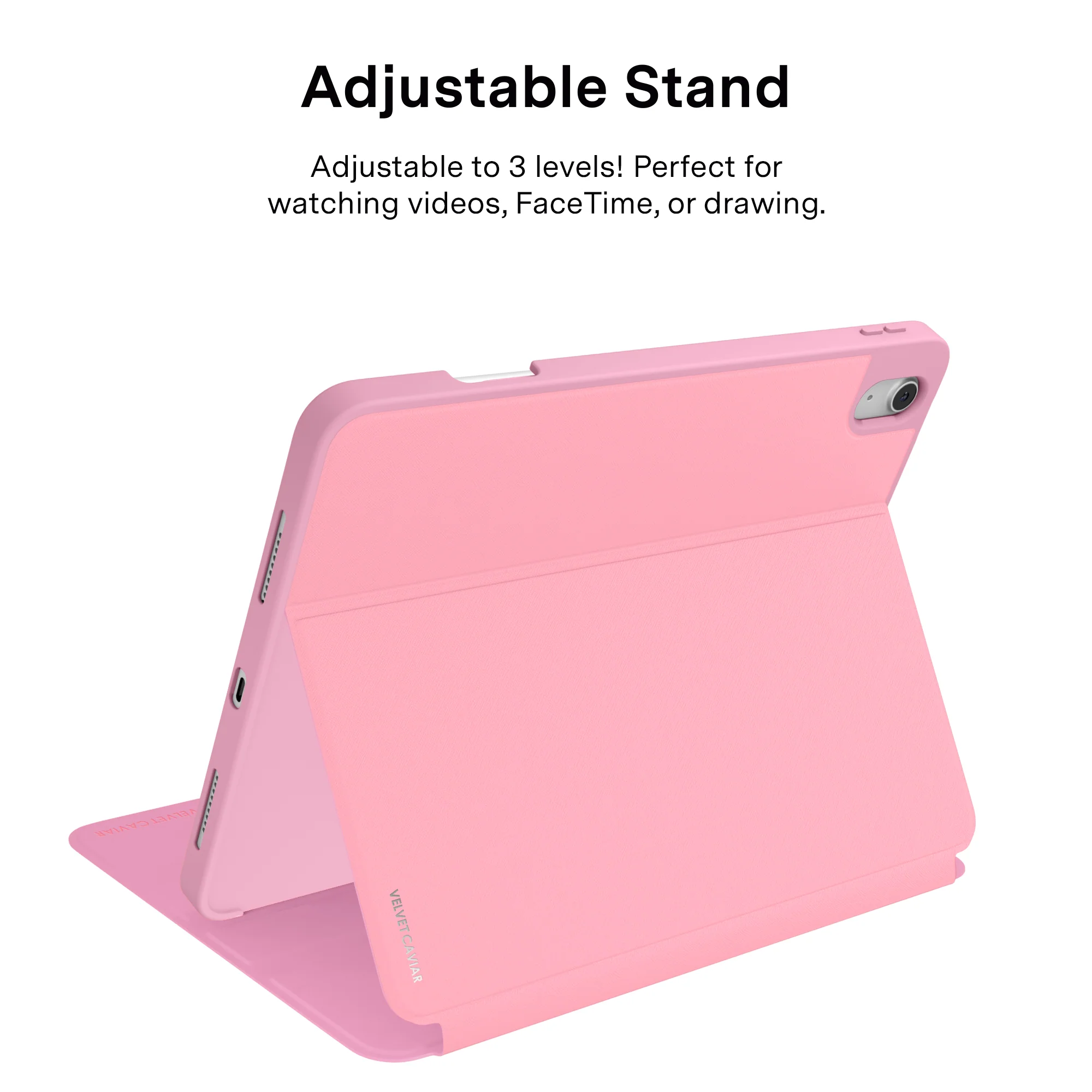 Posie Pink Bow iPad Case - Image 8