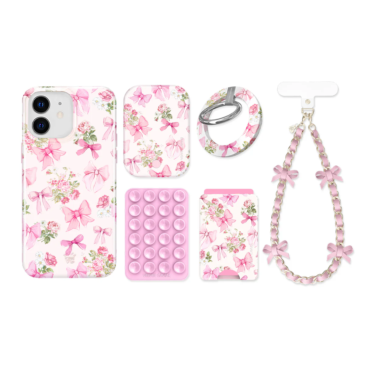 Posie Pink Bows iPhone Bundle Set - Image 20