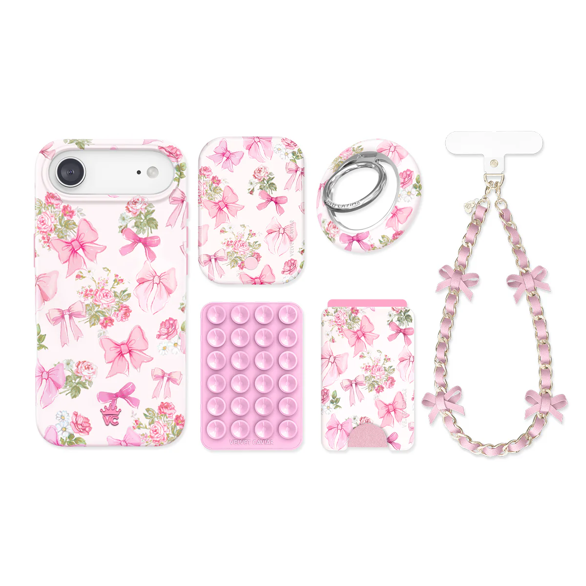 Posie Pink Bows iPhone Bundle Set - Image 22