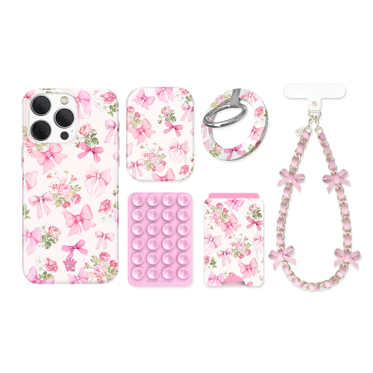 Posie Pink Bows iPhone Bundle Set - Image 5