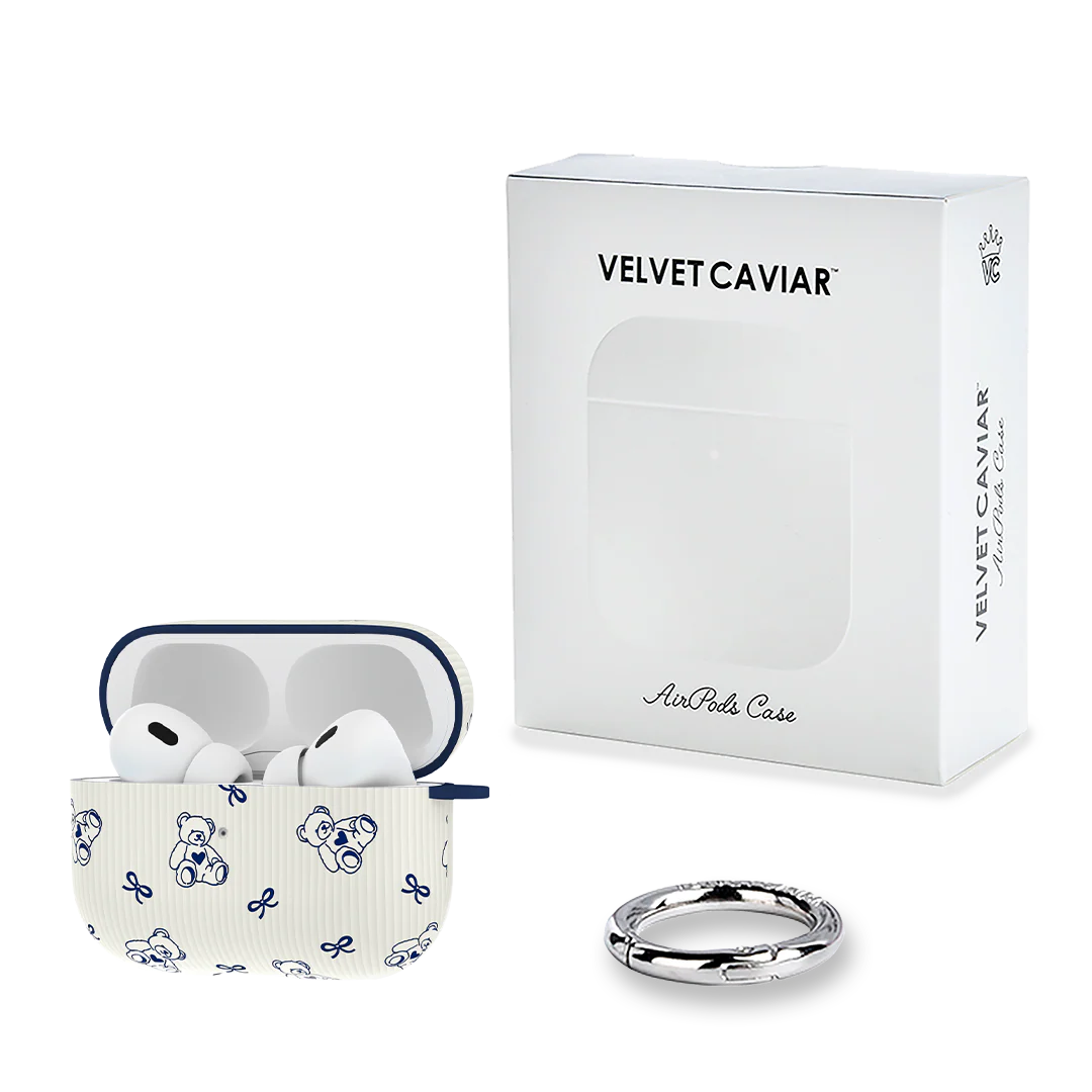 Preppy Teddy AirPod Case - Image 10