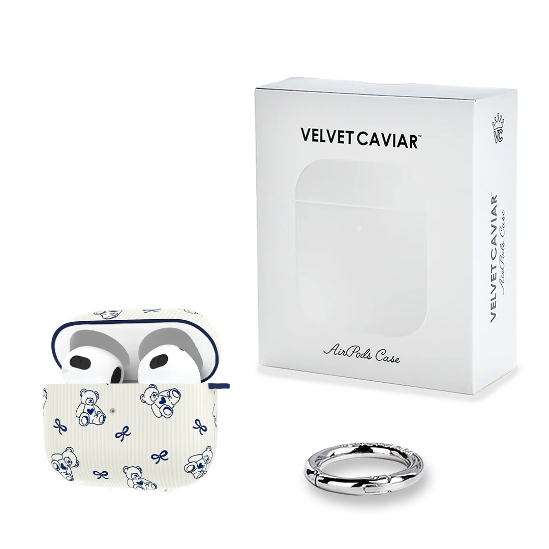 Preppy Teddy AirPod Case - Image 15