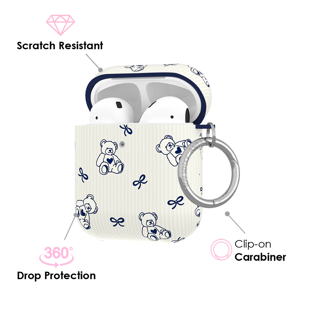 Preppy Teddy AirPod Case - Image 3