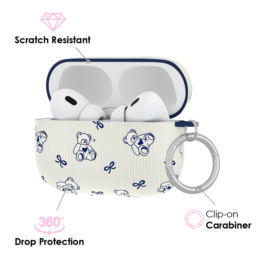 Preppy Teddy AirPod Case - Image 8