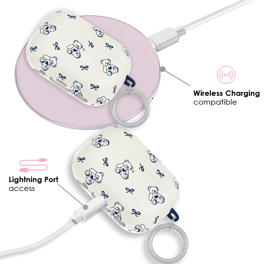 Preppy Teddy AirPod Case - Image 9