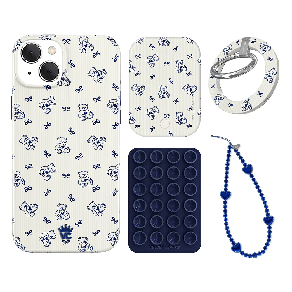 Preppy Teddy iPhone Bundle Set - Grip - Image 6
