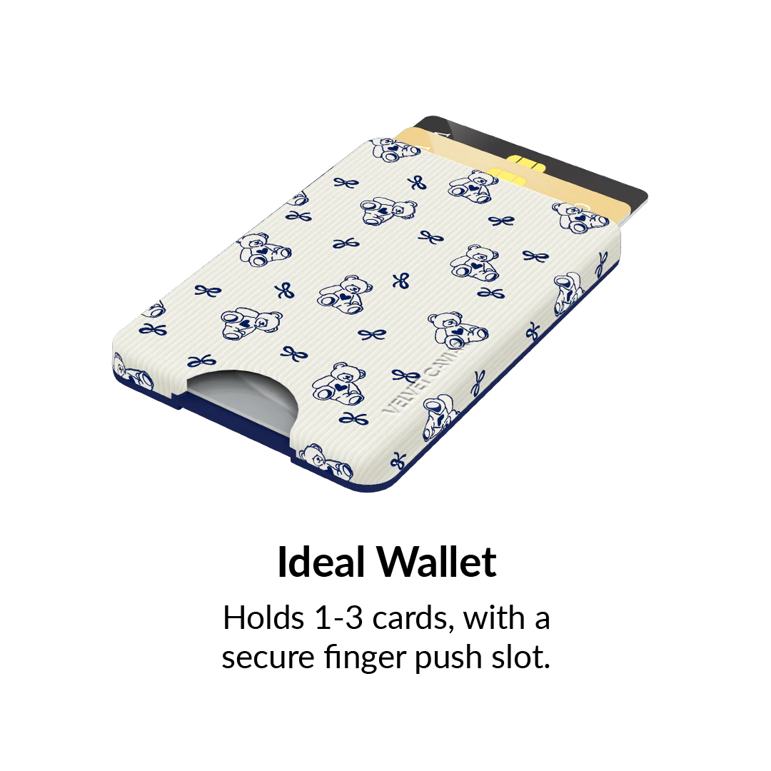 Preppy Teddy MagSafe Wallet - Image 3