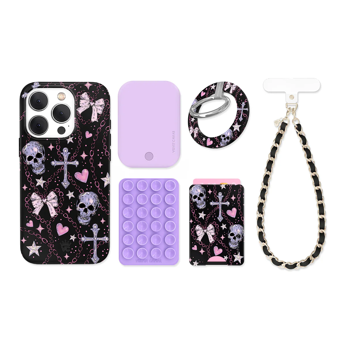 Pretty Punk Skulls iPhone Bundle Set - Image 11