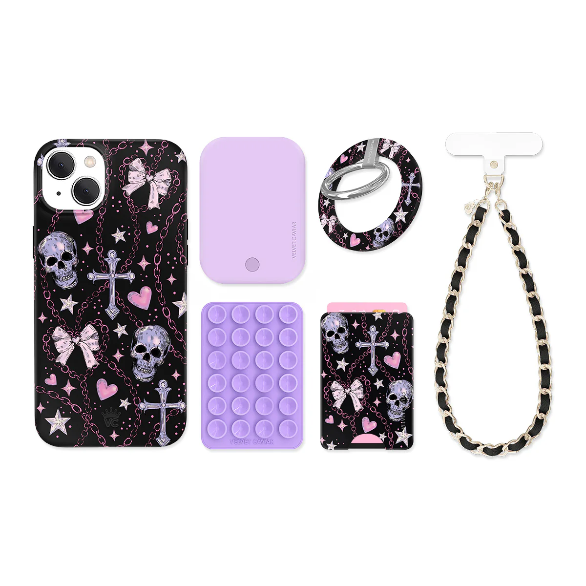Pretty Punk Skulls iPhone Bundle Set - Image 12