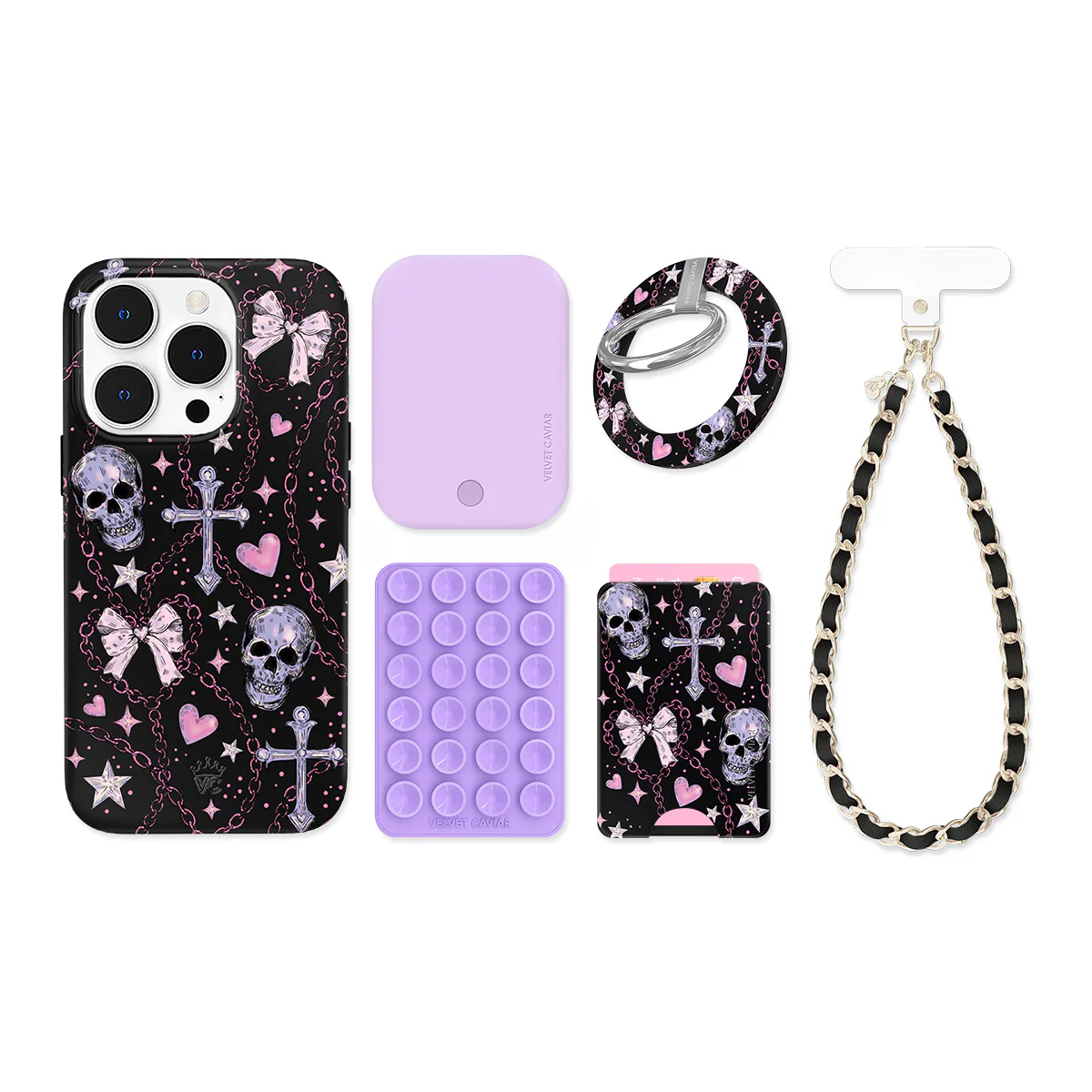 Pretty Punk Skulls iPhone Bundle Set - Image 15