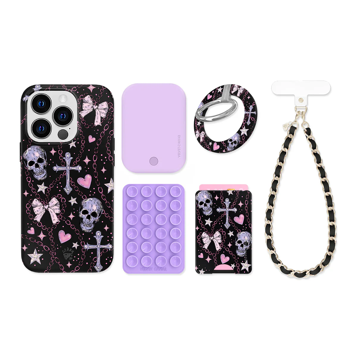 Pretty Punk Skulls iPhone Bundle Set - Image 19