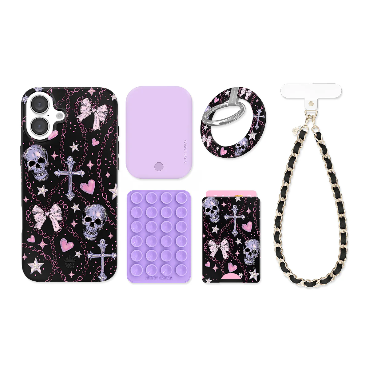 Pretty Punk Skulls iPhone Bundle Set - Image 5