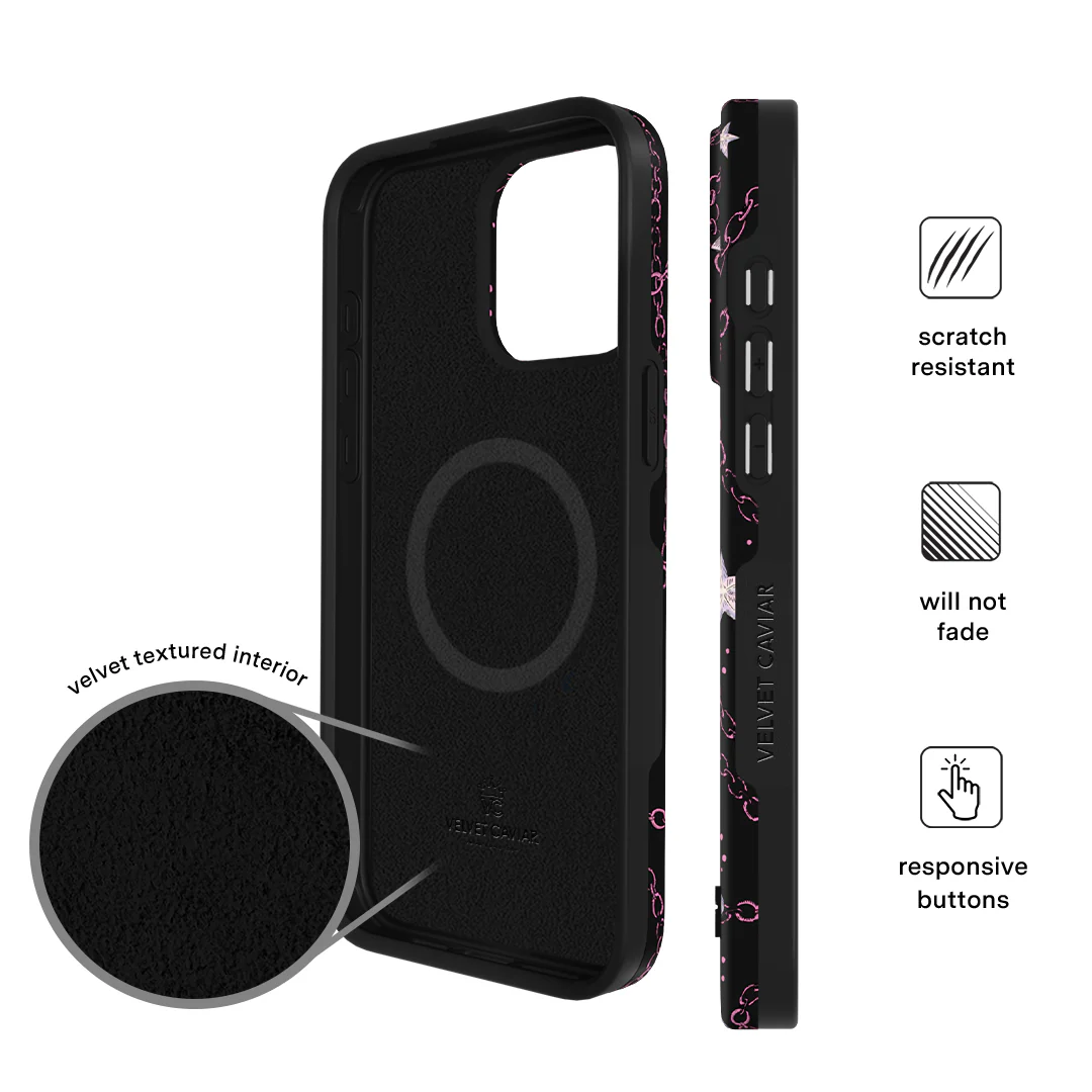 Pretty Punk Skulls iPhone Case - Image 35