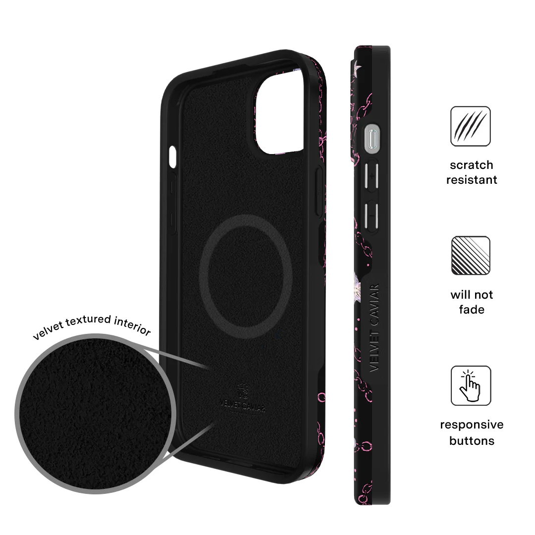Pretty Punk Skulls iPhone Case - Image 60