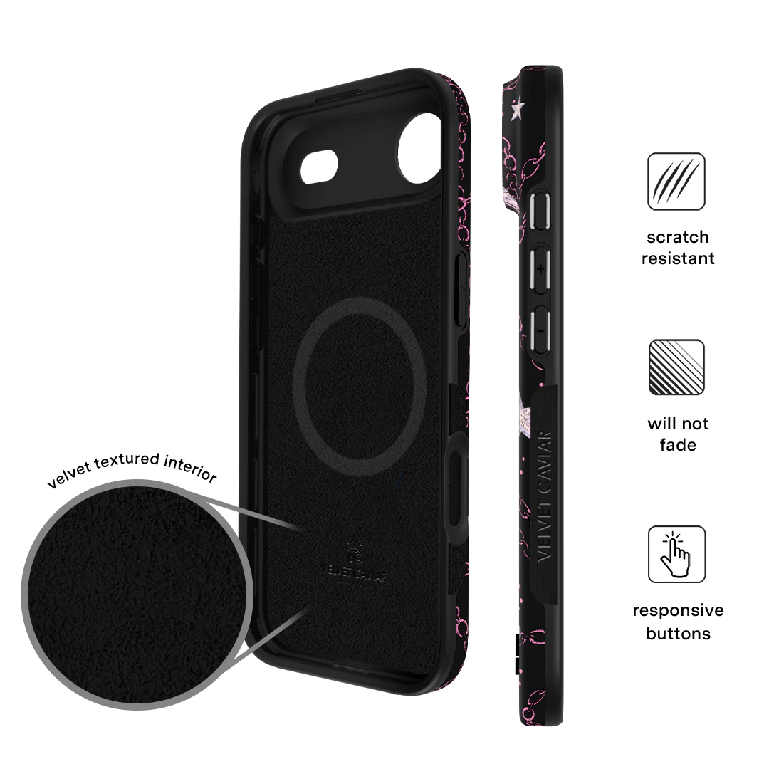 Pretty Punk Skulls iPhone Case - Image 80
