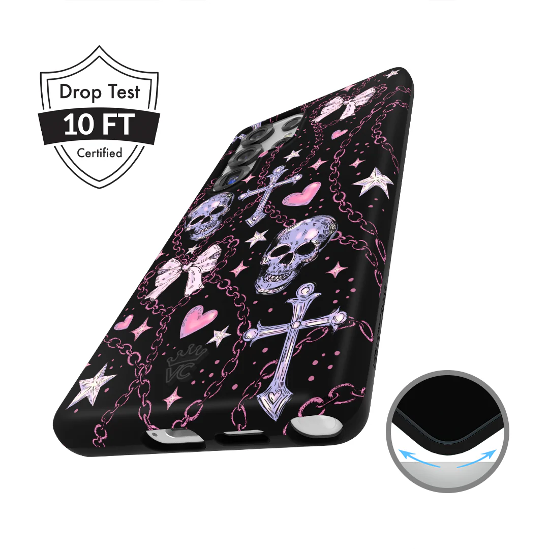 Pretty Punk Skulls Samsung Case - Image 14
