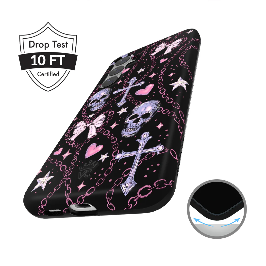 Pretty Punk Skulls Samsung Case - Image 24