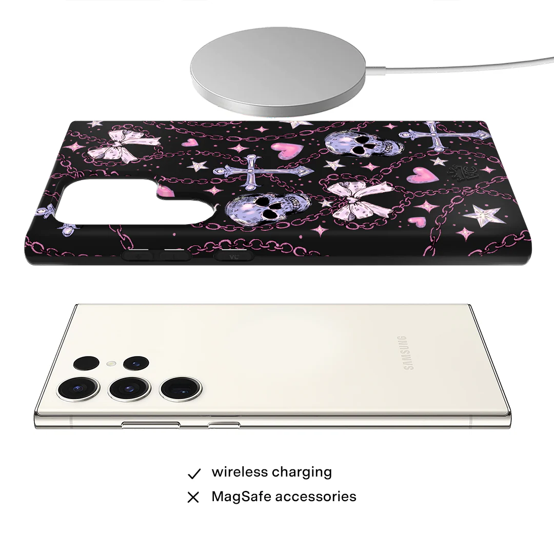 Pretty Punk Skulls Samsung Case - Image 28
