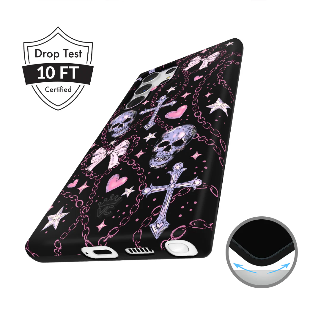 Pretty Punk Skulls Samsung Case - Image 29
