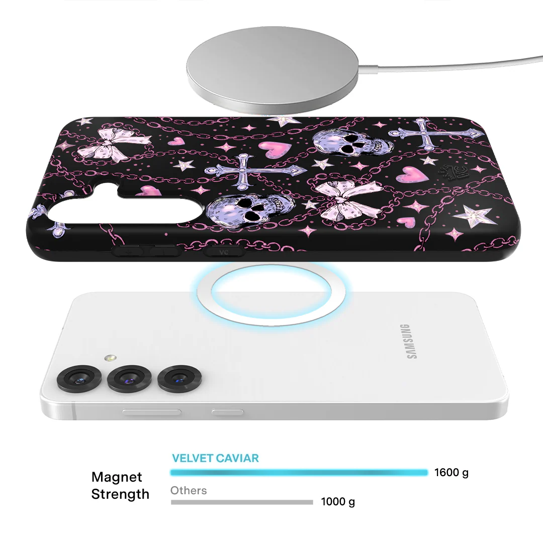 Pretty Punk Skulls Samsung Case - Image 3