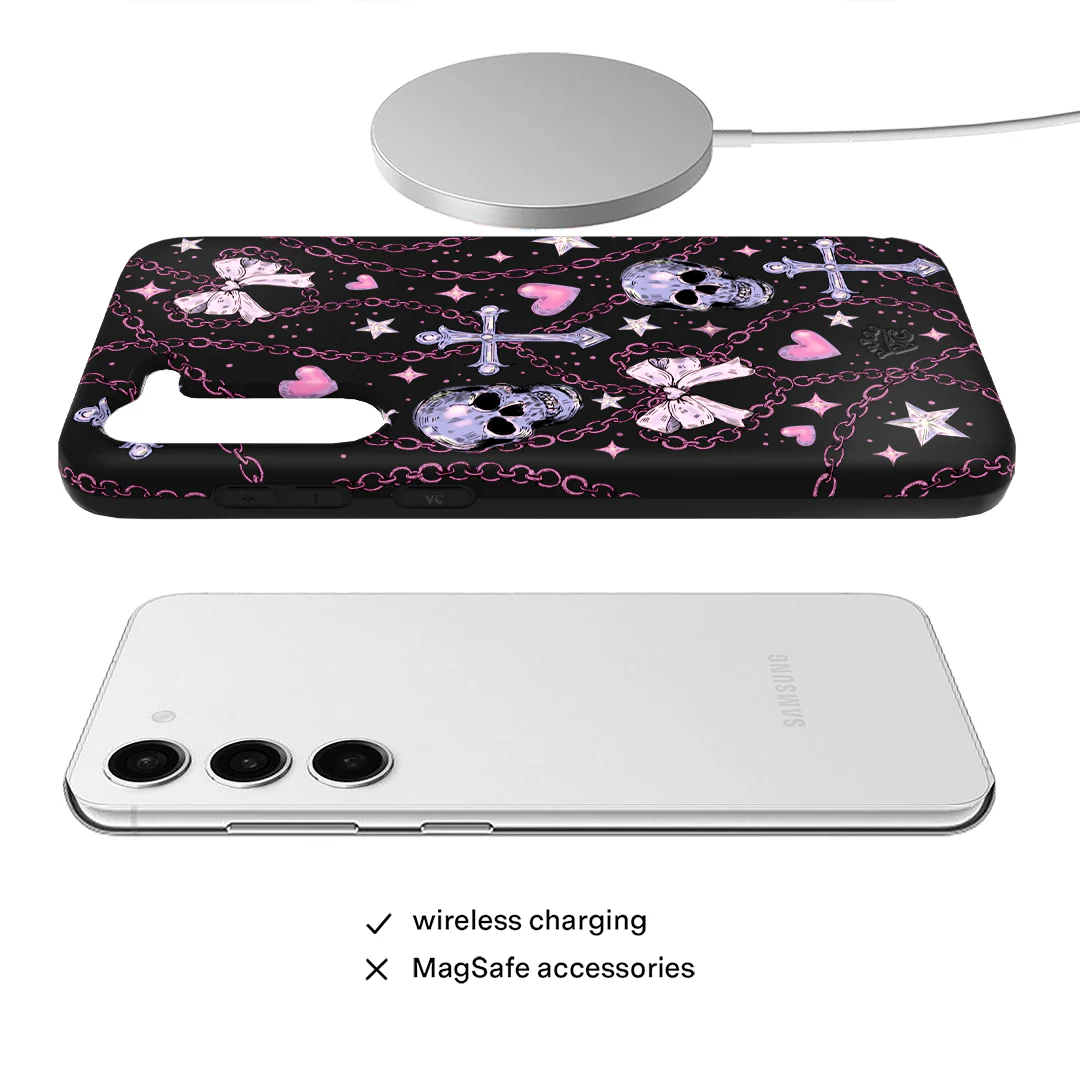 Pretty Punk Skulls Samsung Case - Image 33