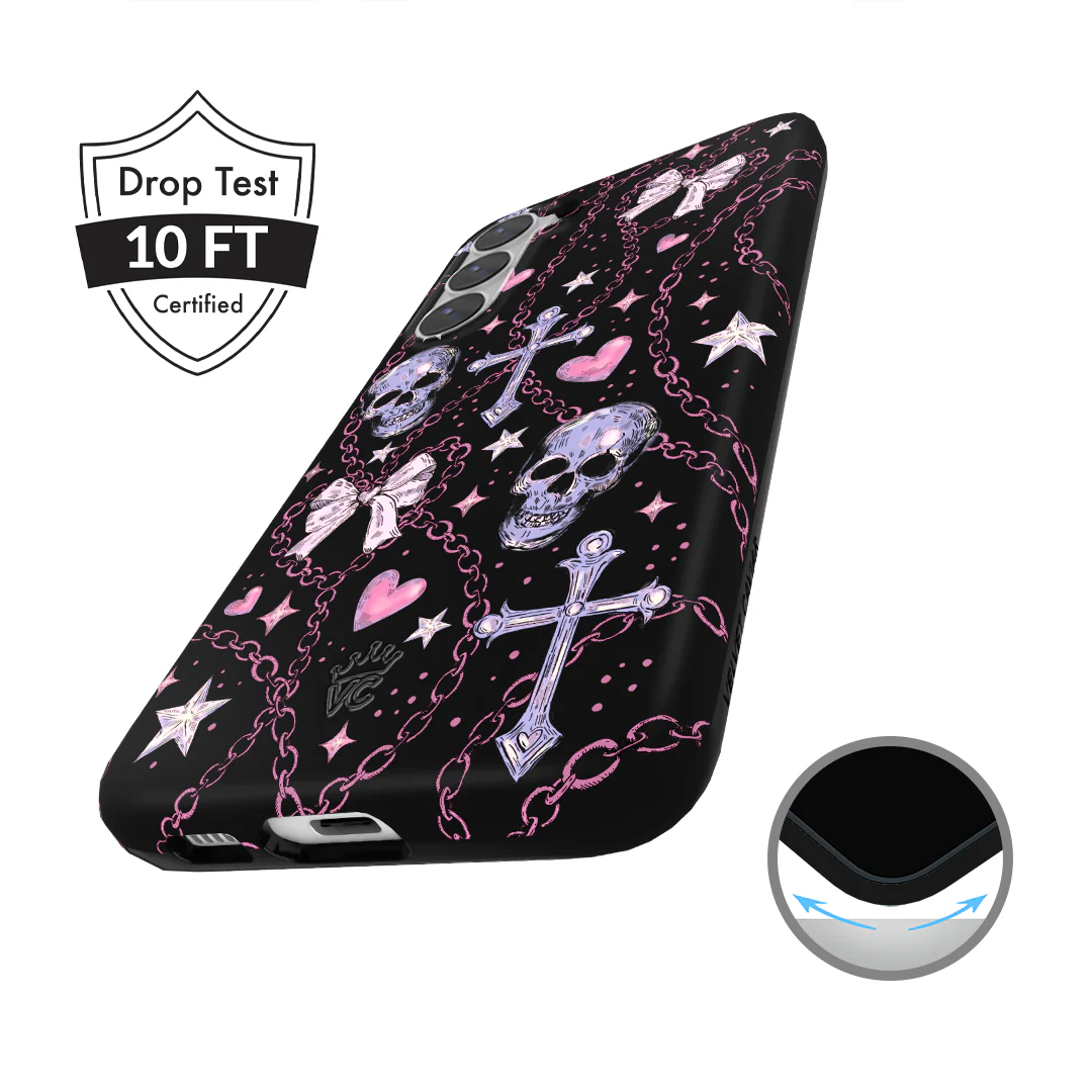 Pretty Punk Skulls Samsung Case - Image 39