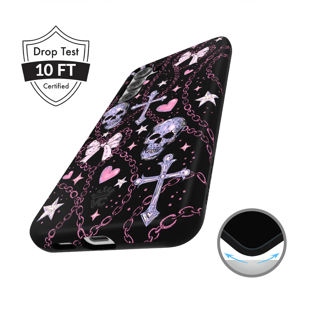 Pretty Punk Skulls Samsung Case - Image 4