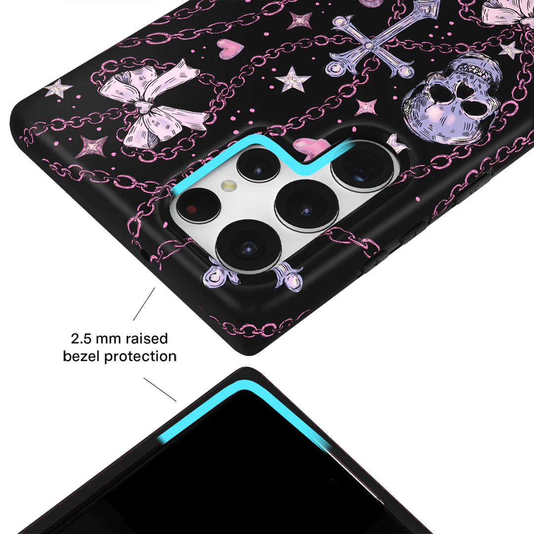 Pretty Punk Skulls Samsung Case - Image 42