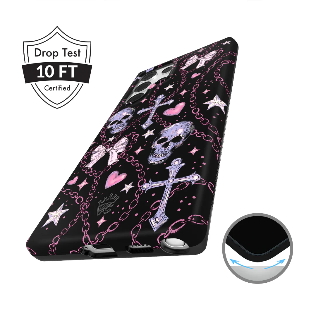 Pretty Punk Skulls Samsung Case - Image 44