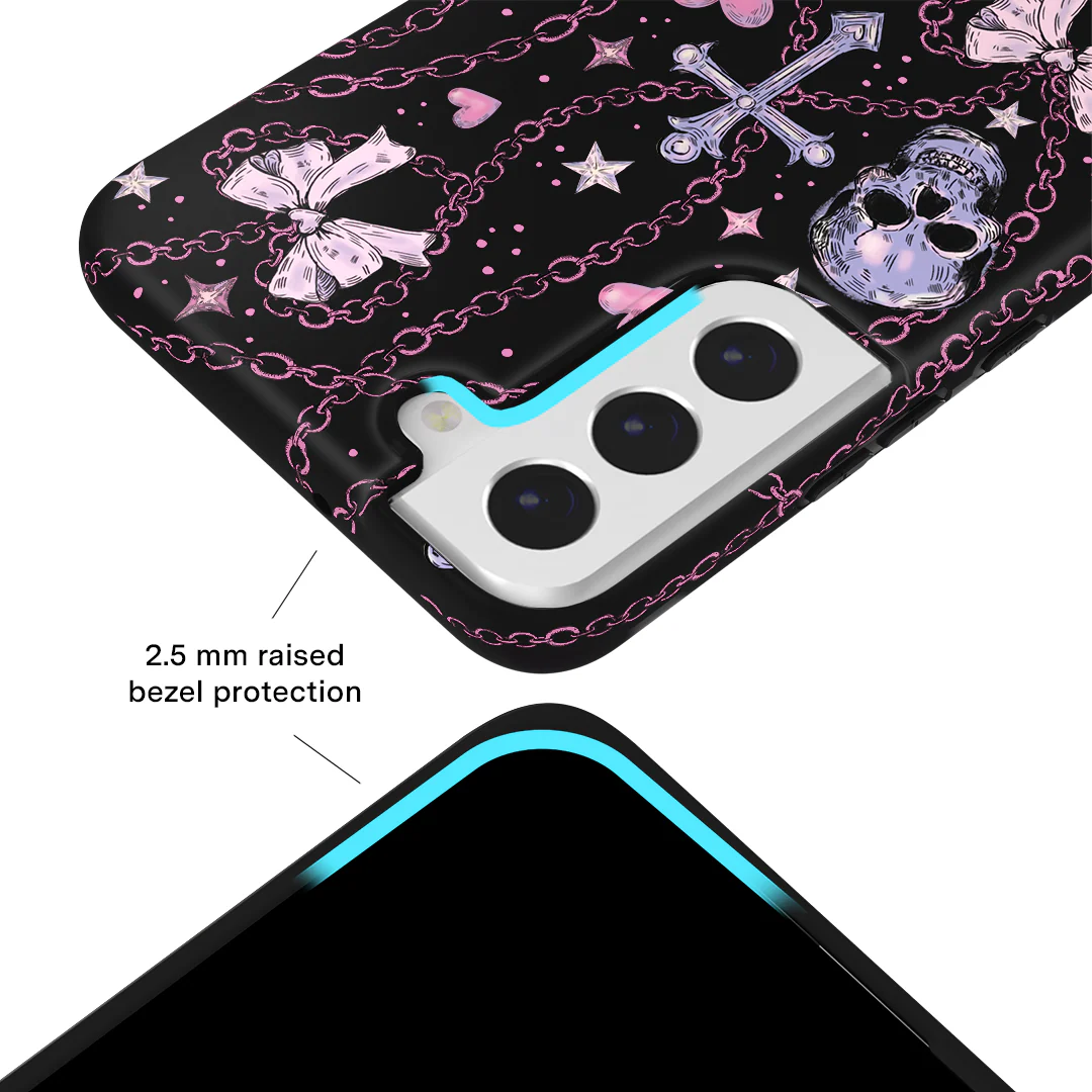Pretty Punk Skulls Samsung Case - Image 47