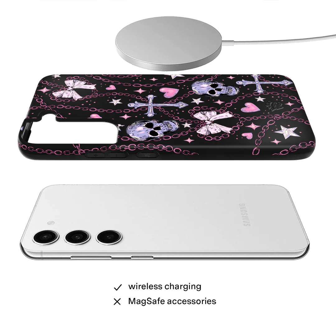 Pretty Punk Skulls Samsung Case - Image 48