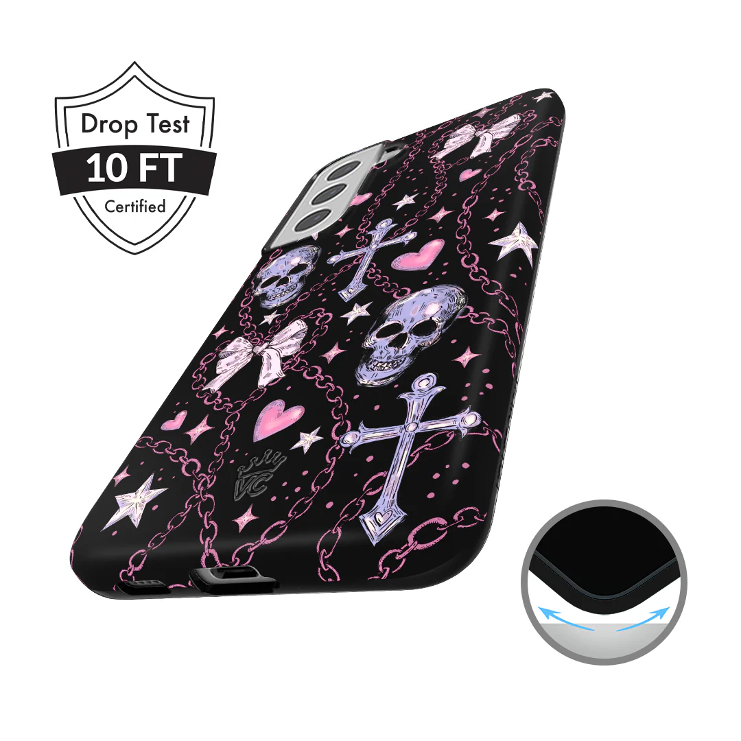 Pretty Punk Skulls Samsung Case - Image 49
