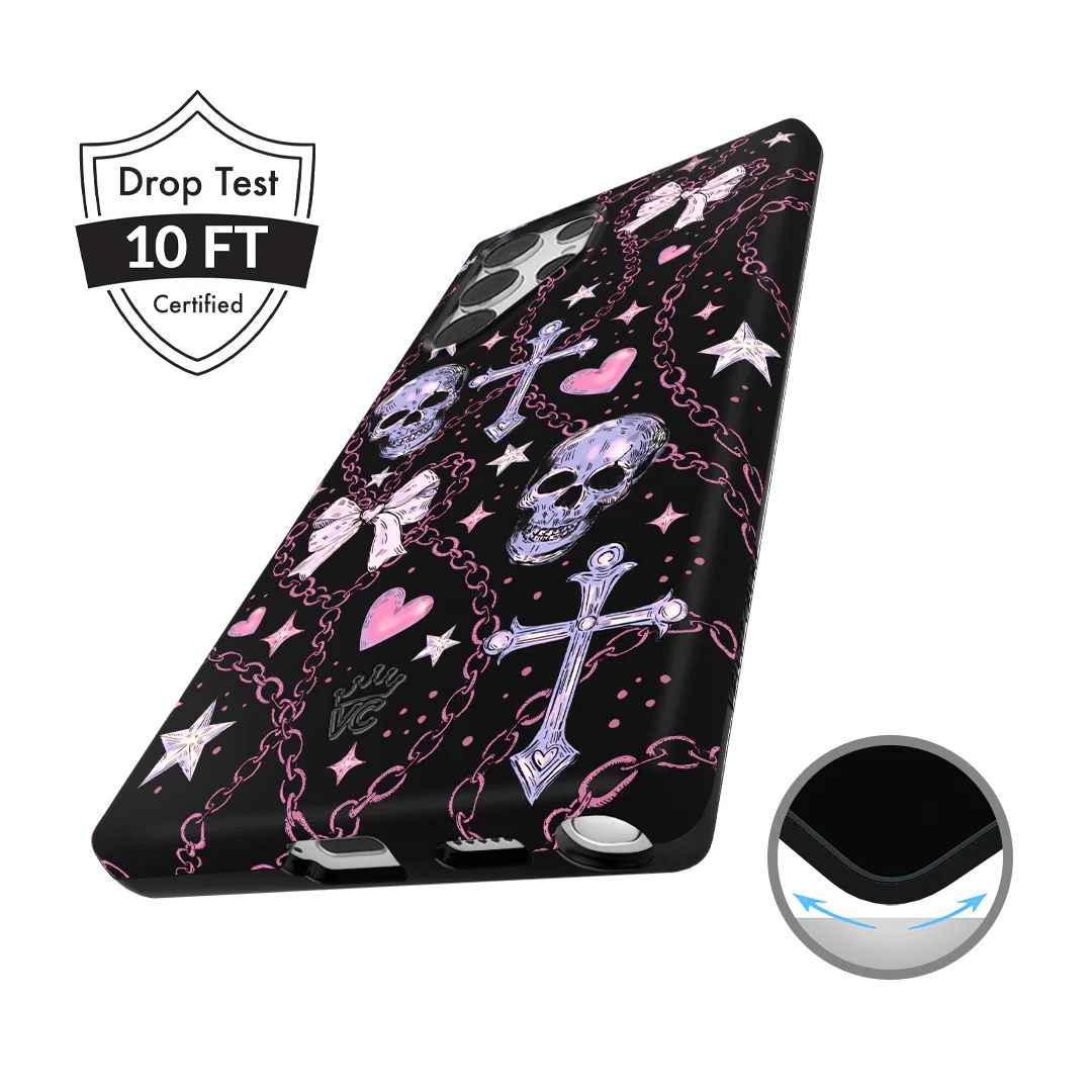Pretty Punk Skulls Samsung Case - Image 59