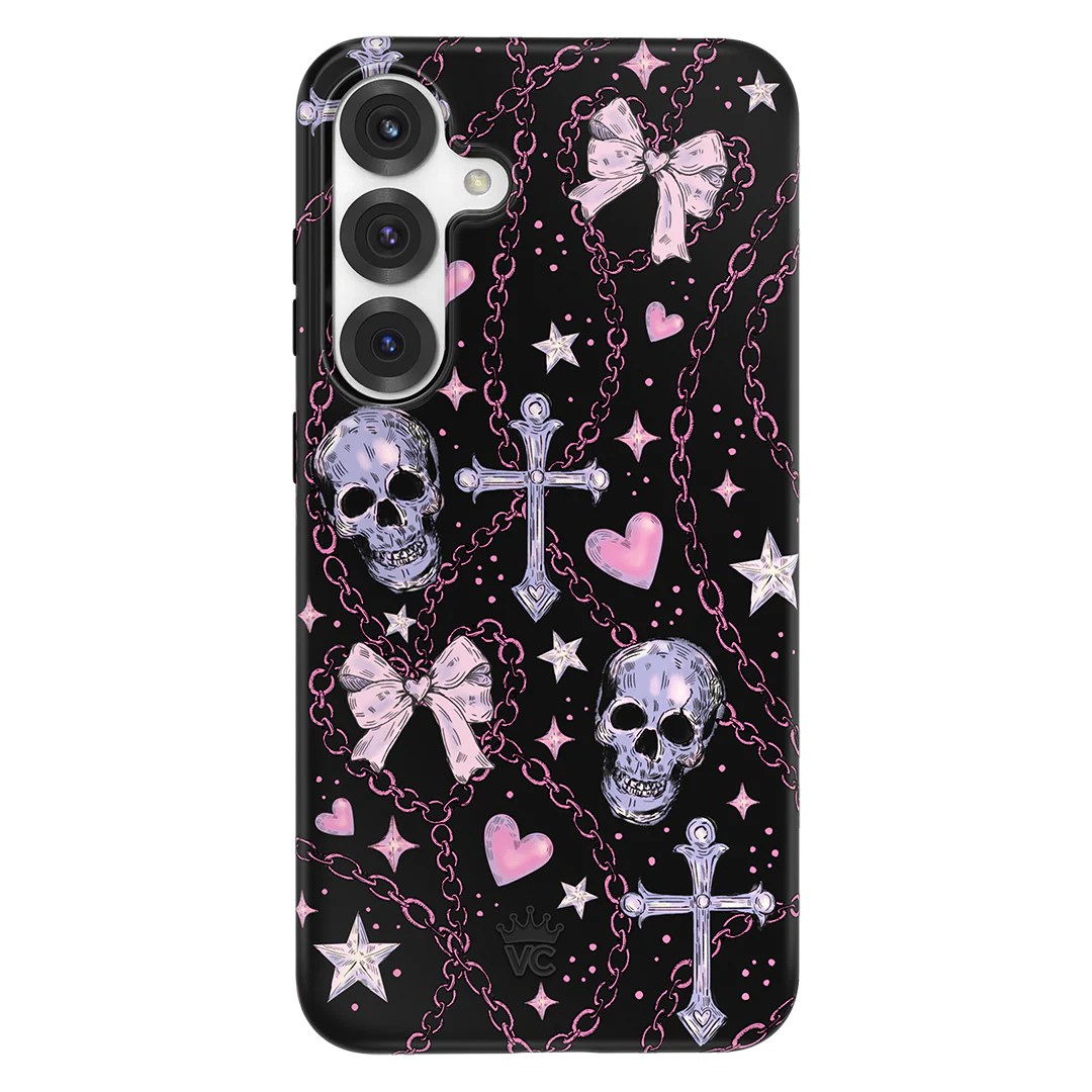 Pretty Punk Skulls Samsung Case - Image 6