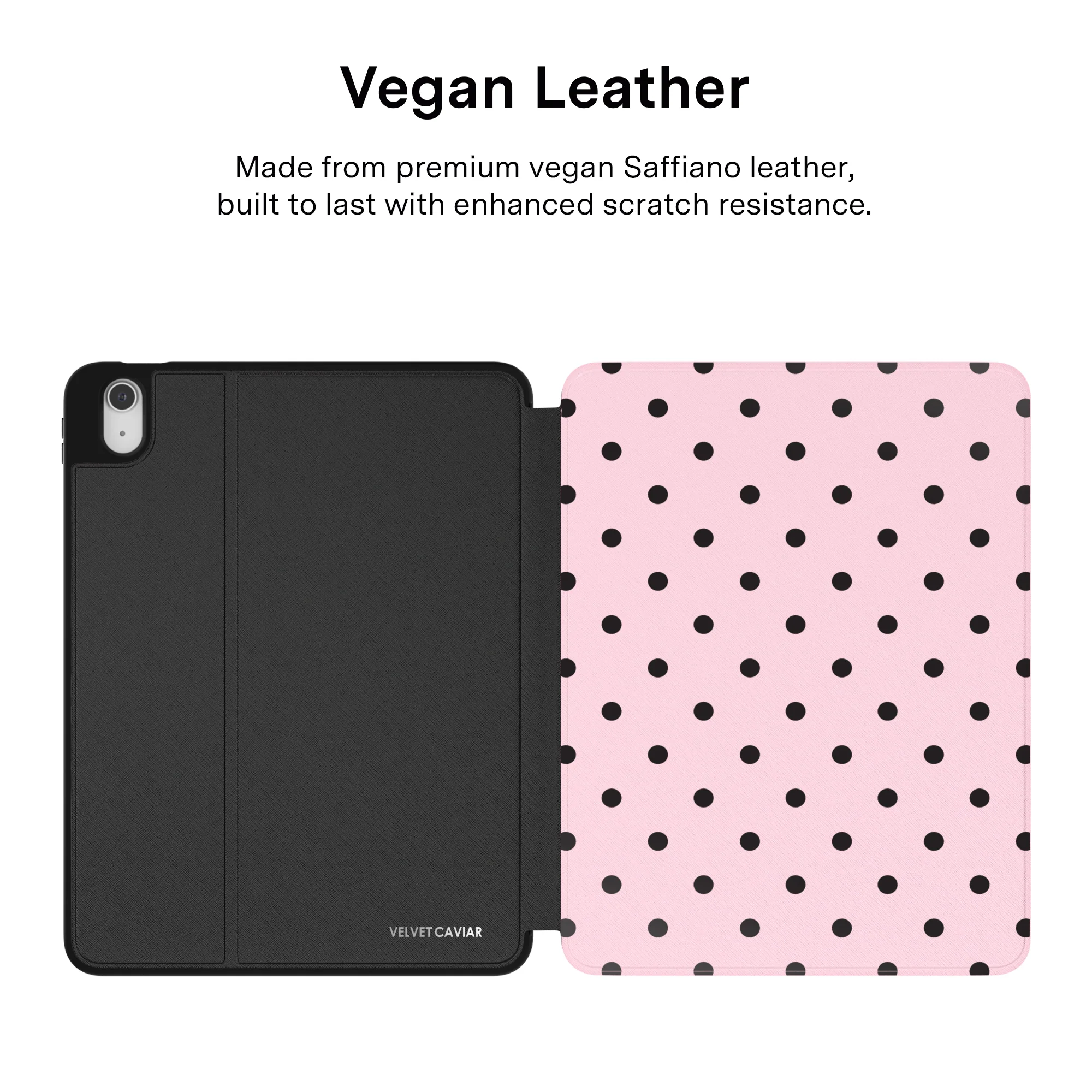 Princess Pink Polka Dot iPad Case - Image 16