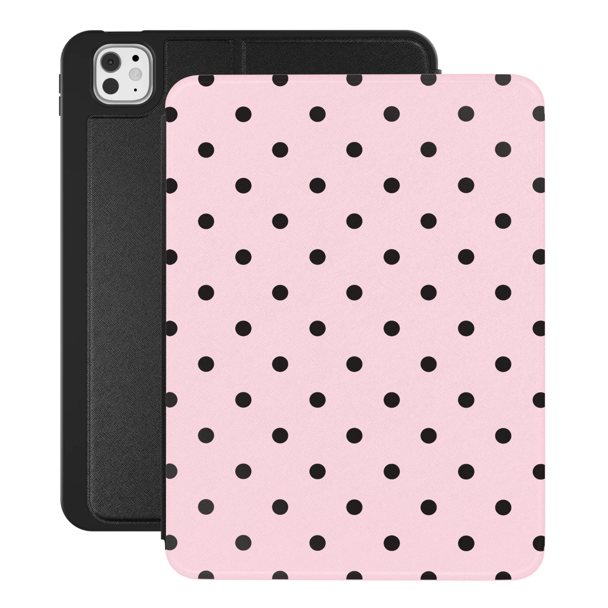 Princess Pink Polka Dot iPad Case - Image 25