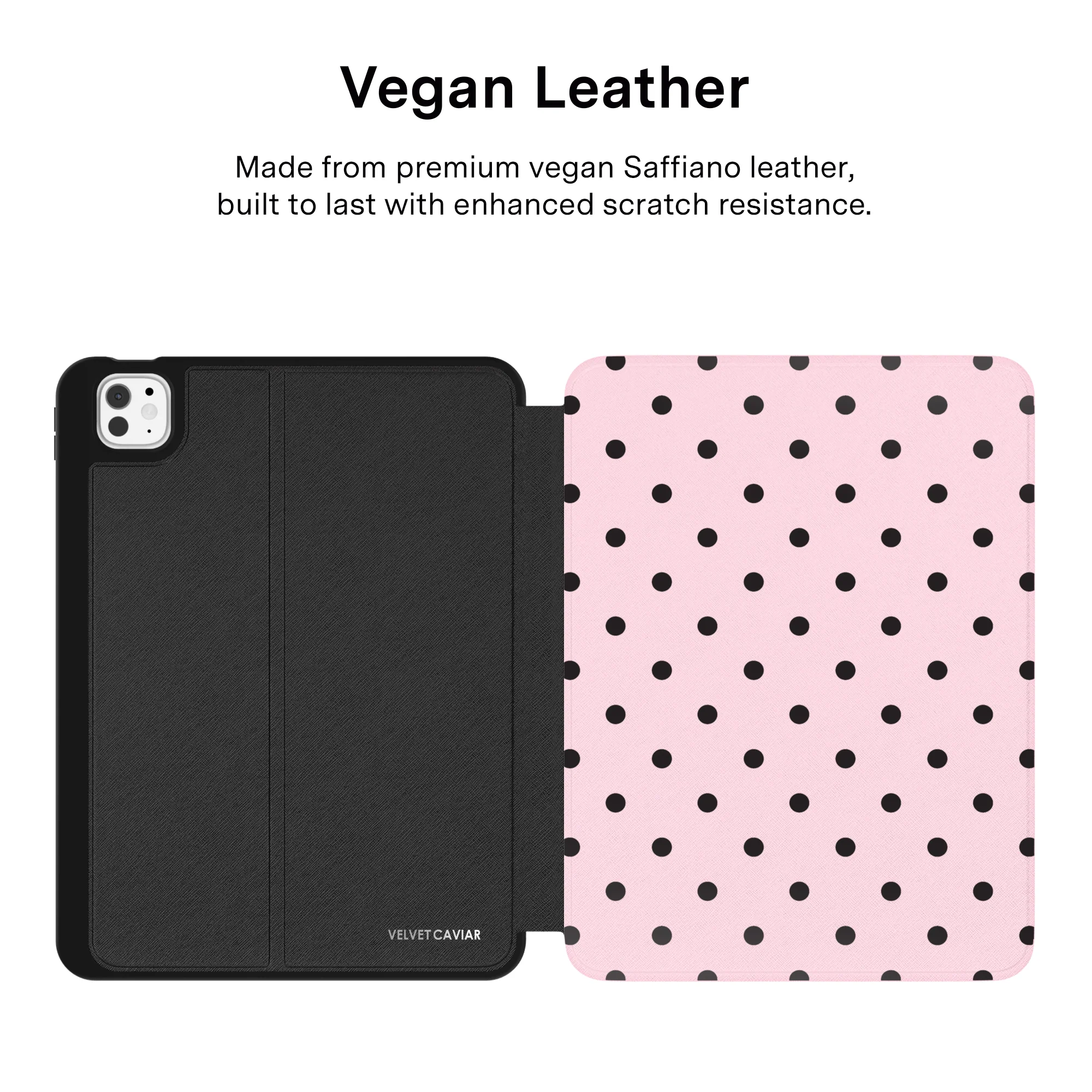 Princess Pink Polka Dot iPad Case - Image 28
