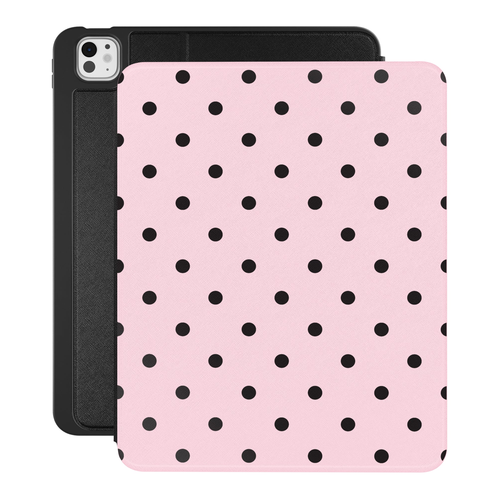 Princess Pink Polka Dot iPad Case - Image 31