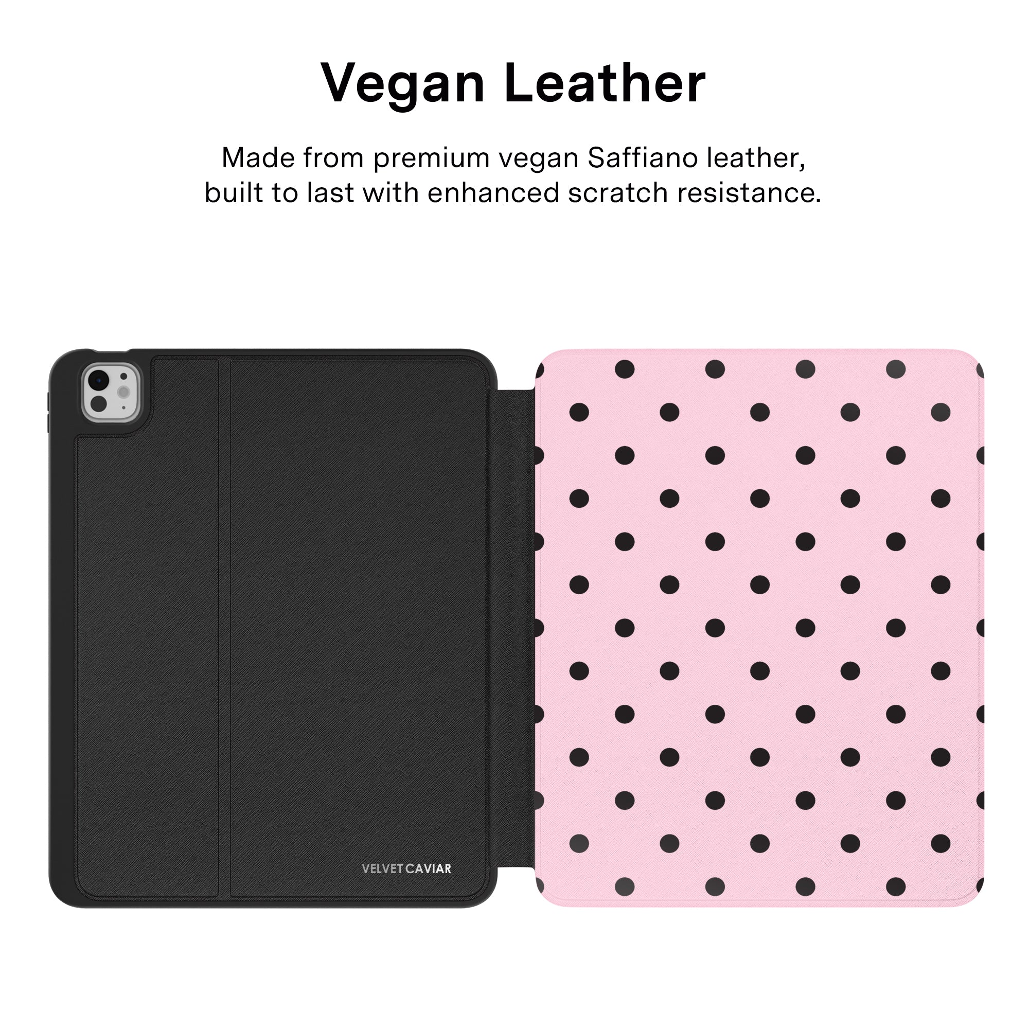 Princess Pink Polka Dot iPad Case - Image 34