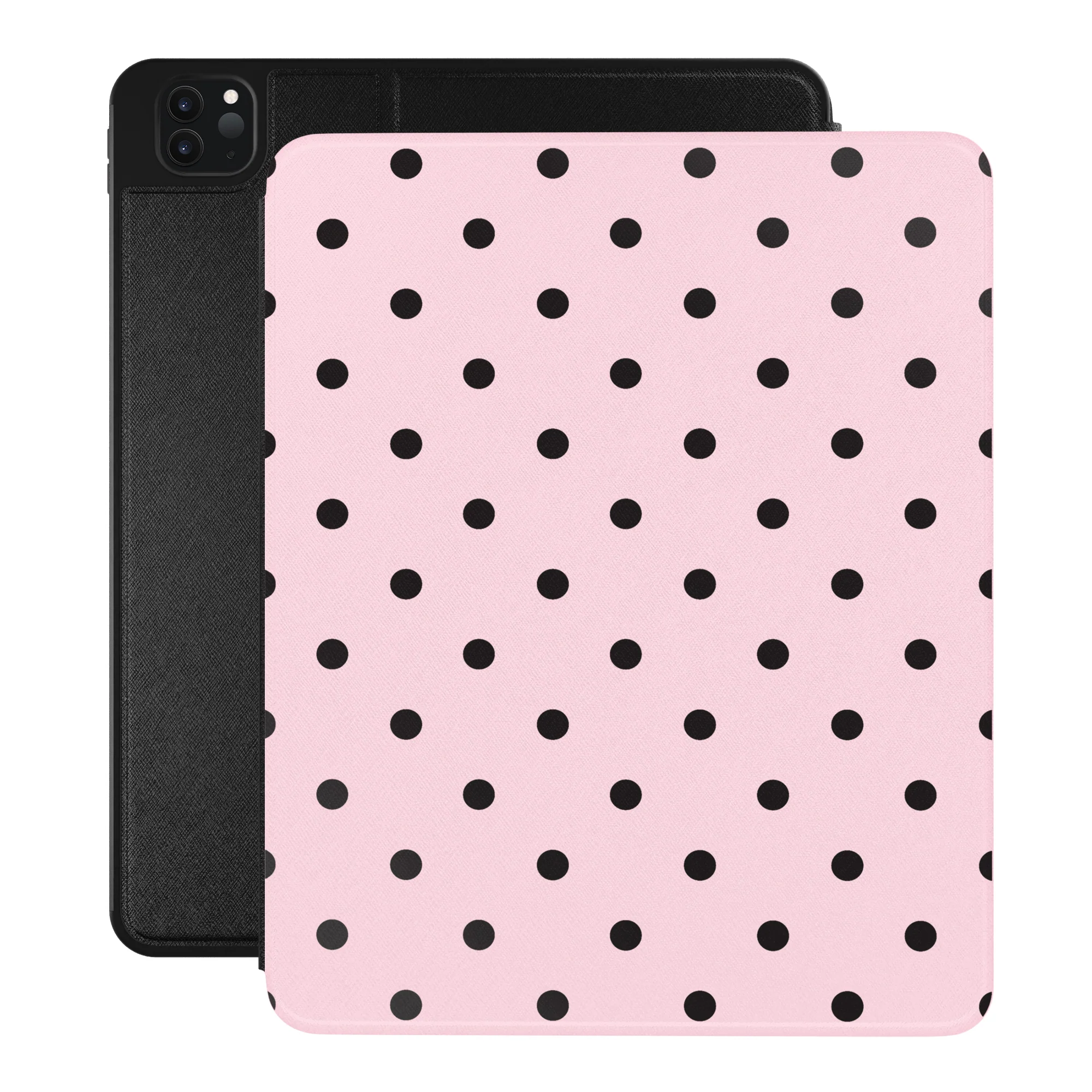 Princess Pink Polka Dot iPad Case - Image 37