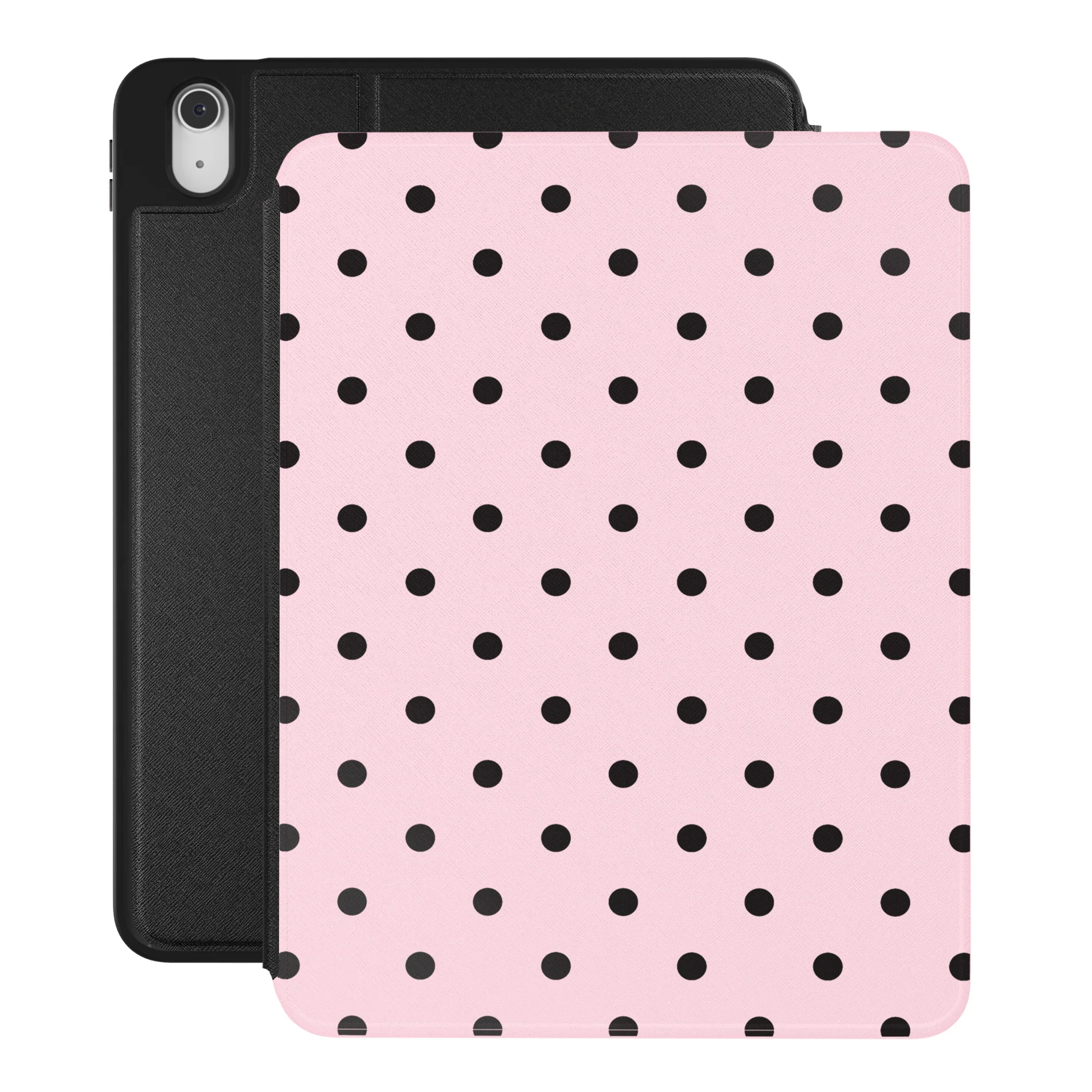 Princess Pink Polka Dot iPad Case - Image 7