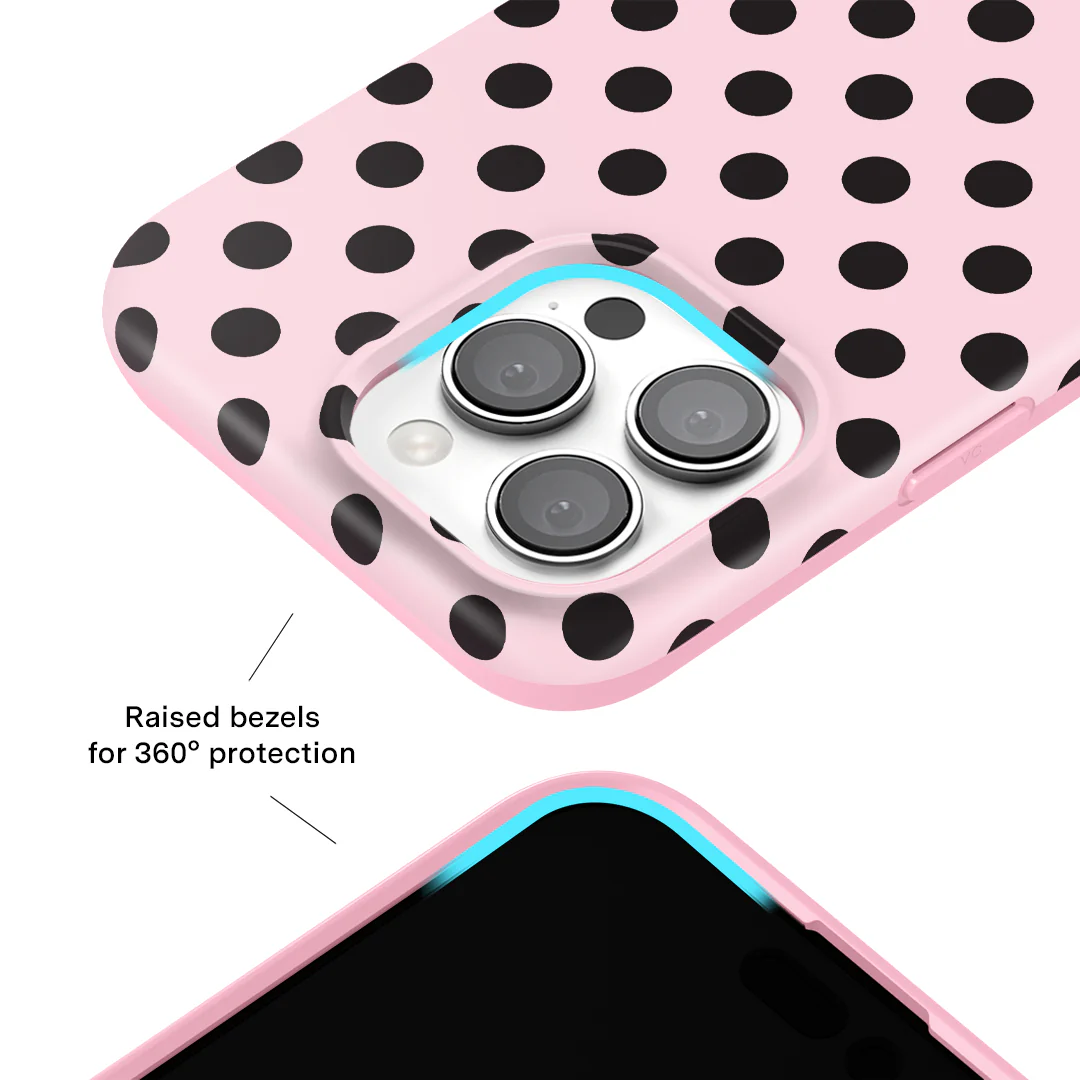 Princess Pink Polka Dot iPhone Case - Image 23