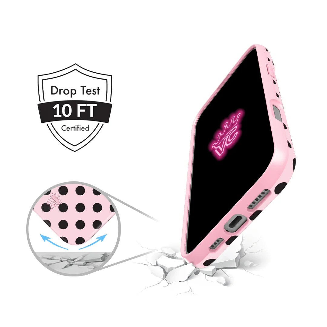 Princess Pink Polka Dot iPhone Case - Image 32