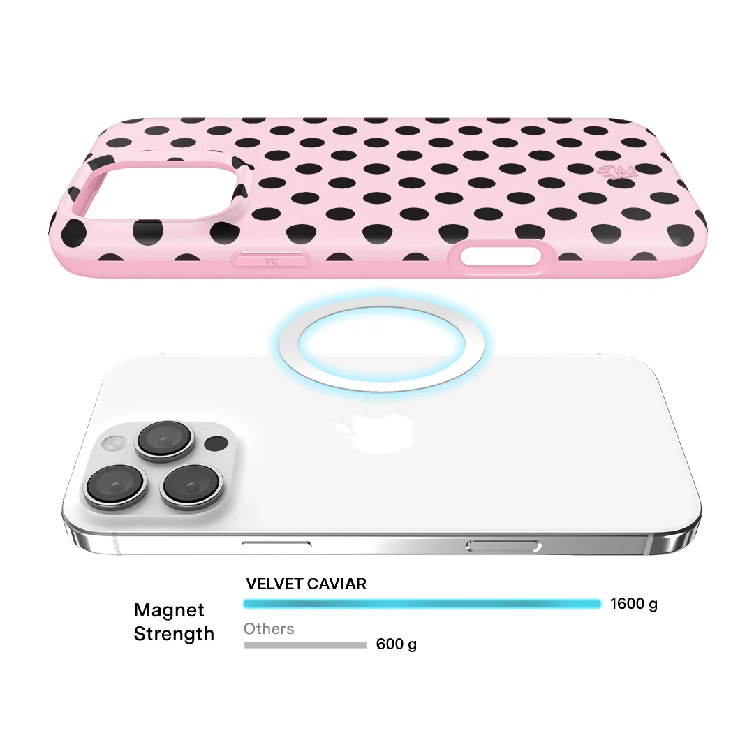 Princess Pink Polka Dot iPhone Case - Image 34
