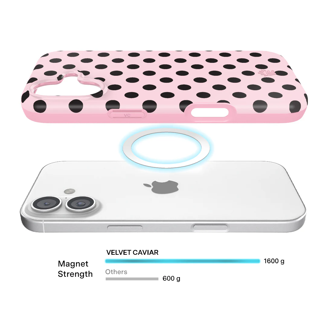 Princess Pink Polka Dot iPhone Case - Image 39