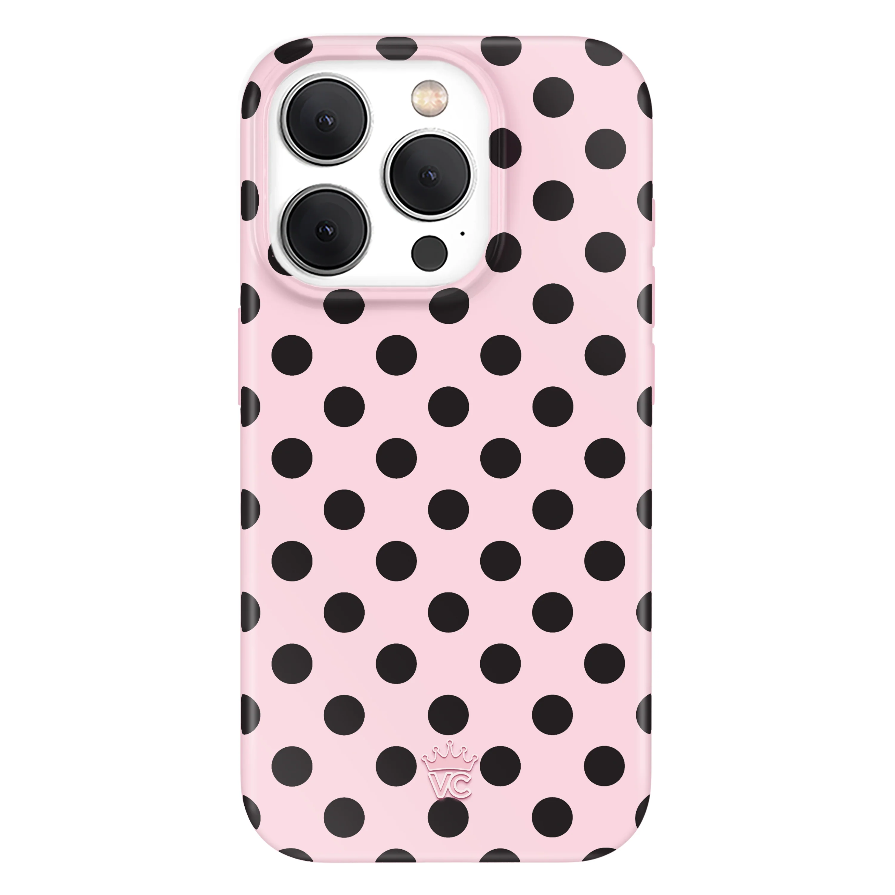 Princess Pink Polka Dot iPhone Case - Image 51